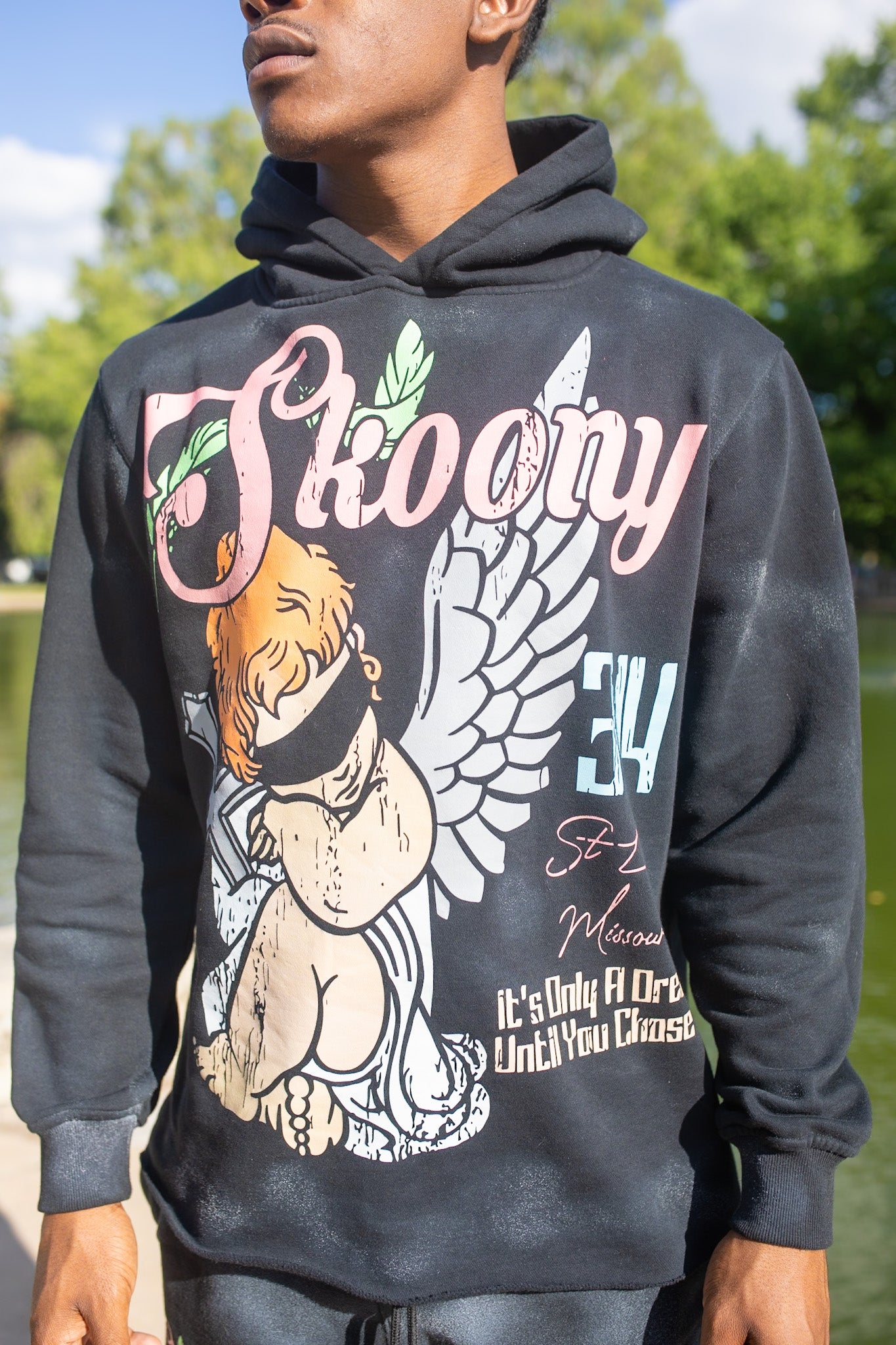 “Why Fear?” Acid-Wash Hoodie✝️