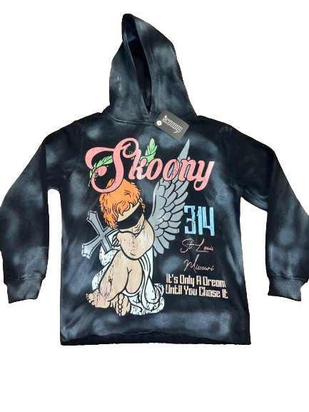 “Why Fear?” Acid-Wash Hoodie✝️